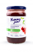 Вишневый джем без сахара Yummy jam, 350 г 