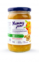 Апельсиновый джем с имбирем без сахара Yummy jam, 350 г 