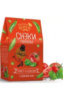 Снэки гороховые Томат и базилик с семенем льна Аппетитный перекус, 100 г 
