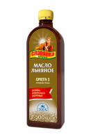 Льняное масло Славянка Арина Компас Здоровья, 500 мл  