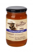 Мед натуральный Гречишный цвет Иван Бортников, 500 г  