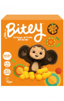  Bitey Печенье детское без глютена и сахара со вкусом "Апельсин" Чебурашка, 125 г 