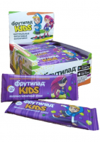 Батончик Фрутилад Kids Яблочно-черничный краш! 25 г. Цена за упаковку - 24 шт.  