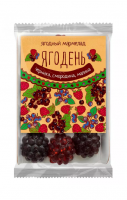 Мармелад «Ягодень» Сибирский кедр ассорти: черника, смородина, малина, 165 г. Упаковка - 8 шт 