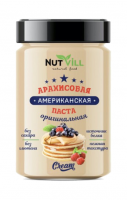 NutVill Паста арахисовая Американская оригинальная, 180 г 