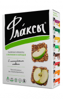 Флаксы с яблоком и корицей льняные